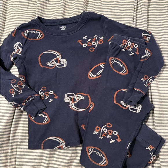 Carter’s Football Pajama Sets - Picture 3 of 3